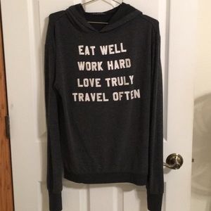 Wildfox Gray Hoodie